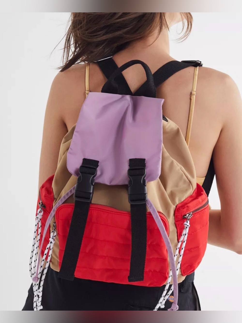 EUC Urban Outfitters Mini Colorblock Backpack